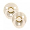 Πιπίλες Bibs® Colour Pin Vanilla No2, σετ των 2