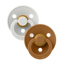 Πιπίλες Bibs® Colour Haze/Caramel No1, σετ των 2