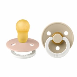 Πιπίλες Bibs® Glow Colour Blush/Vanilla No3, σετ των 2