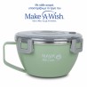 Θερμός φαγητού ανοξείδωτο Nava® We Care Πράσινο 850ml