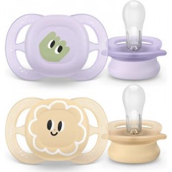 Πιπίλες Philips Avent Ultra Start 0-2m, σετ των 2 - SCF075/03