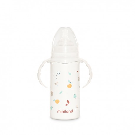Θερμός - μπιμπερό Miniland Thermobaby Valencia 240ml