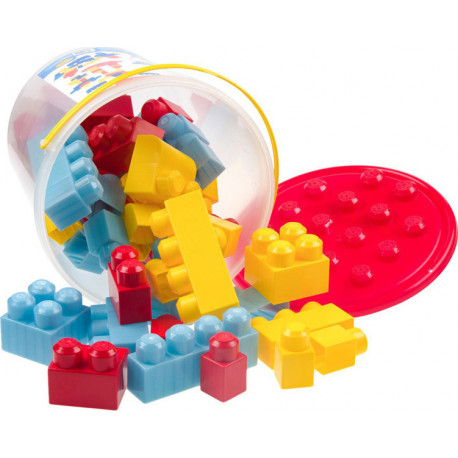 Κουβάς με 48 τουβλάκια LAZARID Super Bloks No 32