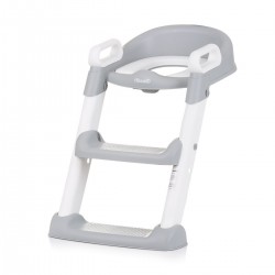 Κάθισμα τουαλέτας με σκαλάκια Chipolino Skippy Grey
