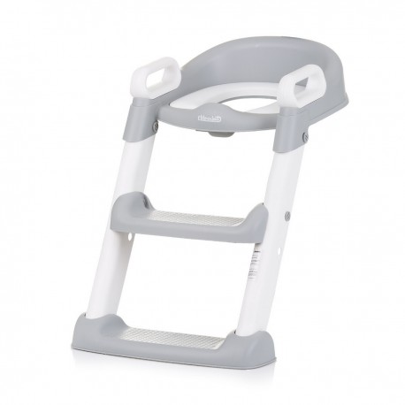 Κάθισμα τουαλέτας με σκαλάκια Chipolino Skippy Grey