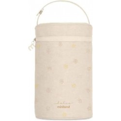 Διπλή θερμομονωτική θήκη Miniland Thermibag Double - Dolce Vanilla 500ml