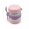 Θερμός φαγητού Melii Fidget 300ml Ροζ