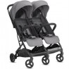 Καρότσι διδύμων Inglesina Twin Sketch Black Grey