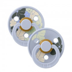 Πιπίλες Bibs® Colour Morning Bloom Dusty BL No1, σετ των 2