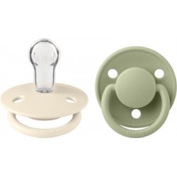 Πιπίλες Bibs® De Lux Ivory/Sage Onesize, σετ των 2