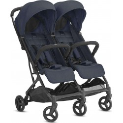 Καρότσι διδύμων Inglesina Twin Sketch Black Navy