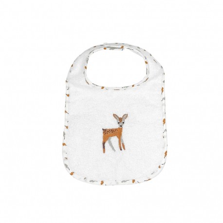 Σαλιάρα πετσετέ με velcro Baby Star Forest Friends