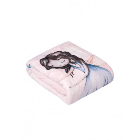 Κουβέρτα fleece κούνιας Greenwich Polo Club® Baby Essential Pink-Light Purple