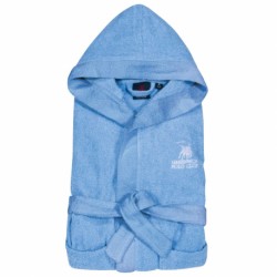 Μπουρνούζι Greenwich Polo Club® Junior Essential Γαλάζιο No14