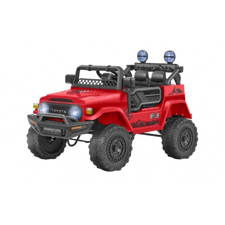 Ηλεκτροκίνητο τζιπ e-Spidko Toyota FJ Cruiser 12V Κόκκινο