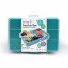 Δοχείο για σνακ με χωρίσματα Melii Snackle Box Blue