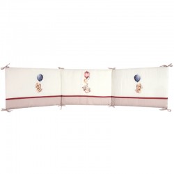 Πάντα κούνιας Greenwich Polo Club® Baby Essential Beige-Bordeaux-Ochre