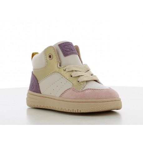 ΜΠΟΤΑΚΙΑ CASUAL ΜΕ ΚΟΡΔΟΝΙΑ 620220-F72 LIGHT PINK/LILAC GIRL 20-26