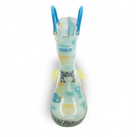 POLLINO RAIN BOOTS W/LIGHTS ΓΑΛΟΤΣΕΣ ΑΓΟΡΙ