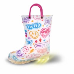 POLLINO RAIN BOOTS W/LIGHTS ΓΑΛΟΤΣΕΣ ΚΟΡΙΤΣΙ