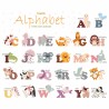 Αυτοκόλλητα τοίχου SIPO Animal Alphabet
