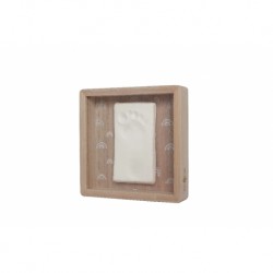 Ξύλινη κορνίζα για αποτύπωμα μωρού PETIT ARTICHAUT Print Box Rainbow