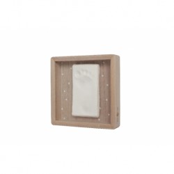 Ξύλινη κορνίζα για αποτύπωμα μωρού PETIT ARTICHAUT Print Box Pretty Hearts
