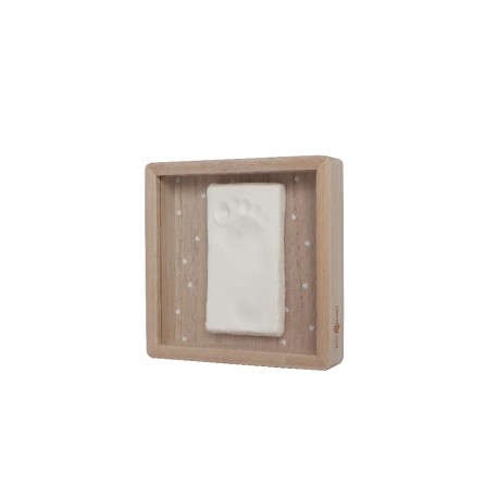 Ξύλινη κορνίζα για αποτύπωμα μωρού PETIT ARTICHAUT Print Box Pretty Hearts