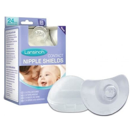 Lansinoh® ψευδοθηλές Contact 24mm σετ των 2