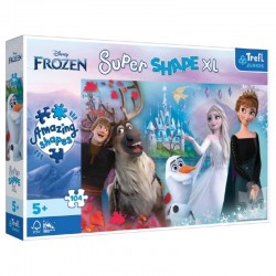 Παζλ XL 104 τεμαχίων Trefl Puzzle Super Shape - Disney Frozen