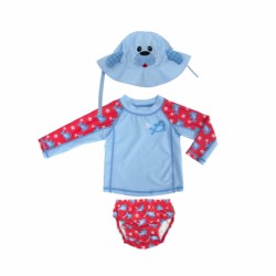 Σετ μπλούζα-πάνα μαγιό-καπέλο Zoocchini™ Sunny the Seal 12-24 μηνών