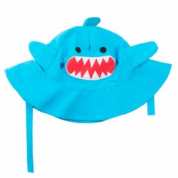 Καπέλο με αντηλιακή προστασία Zoocchini™ Sherman the Shark 6-12 μηνών
