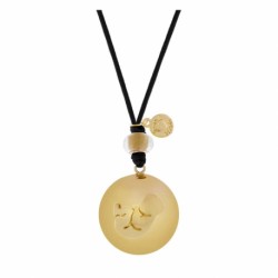 Μενταγιόν εγκυμοσύνης με χαλαρωτικό ήχο Proud MaMa Basic Babybell Gold Baby