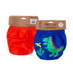Πάνα - μαγιό Zoocchini™ Devin the Dinosaur 2-3 ετών, σετ των 2