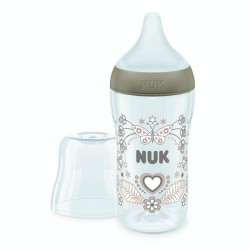 Μπιμπερό Nuk® Perfect Match M με δείκτη ελέγχου θερμοκρασίας Heart 260 ml 3m+