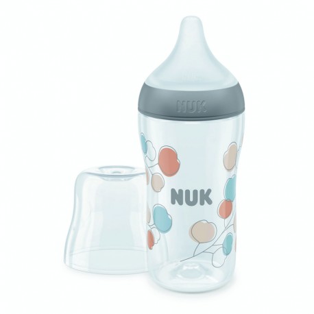 Μπιμπερό Nuk® Perfect Match M με δείκτη ελέγχου θερμοκρασίας Twig 260 ml 3m+
