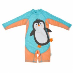 Μαγιό - φορμάκι ολόσωμο Zoocchini™ Parker the Penguin 6-12 μηνών
