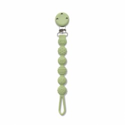 Κλιπ πιπίλας από σιλικόνη Lorelli Natural Fresh Green