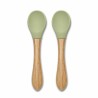 Σετ 2 κουτάλια από σιλικόνη και bamboo Fresh Green