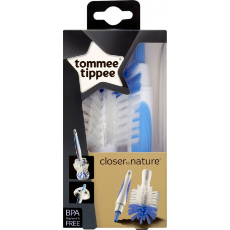 Tommee tippee βούρτσα καθαρισμού μπιμπερό και θηλών Closer to nature