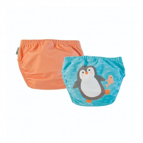 Πάνα - μαγιό Zoocchini™ Parker the Penguin 2-3 ετών, σετ των 2