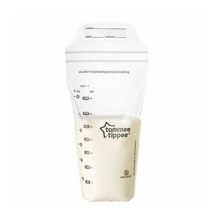 Tommee tippee σακουλάκια αποθήκευσης γάλακτος 350 ml σετ των 36