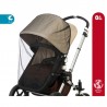 Κουνουπιέρα καροτσιού Universal Kiokids® Μαύρο