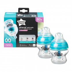Tommee tippee μπιμπερό Advanced Anti-Colic μικρής ροής 150 ml 0M+, σετ των 2
