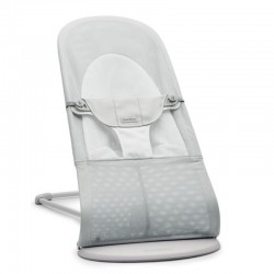 Ριλάξ Babybjorn Balance Soft Mesh Silver/White