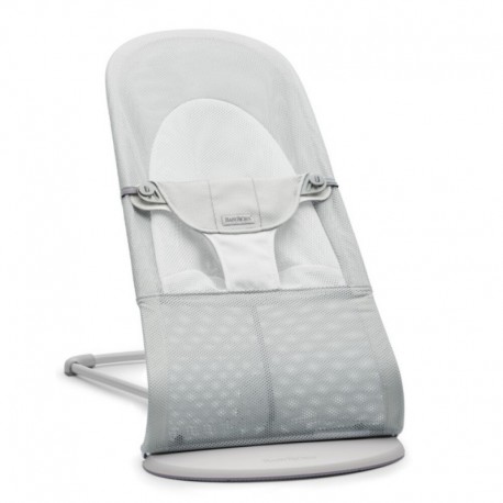 Ριλάξ Babybjorn Balance Soft Mesh Silver/White