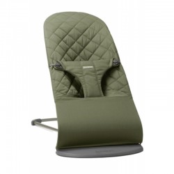 Ριλάξ Babybjorn Bliss Woven Classic Quilt Dark green