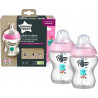Tommee tippee μπιμπερό Closer to nature μικρής ροής 260 ml 0M+, σετ των 2