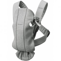 Μάρσιπος Babybjorn Mini 3D Jersey Light Grey