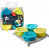 Tommee tippee σκεύη αποθήκευσης τροφής Explora με δίσκο μεταφοράς σετ των 4